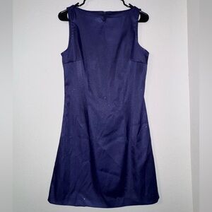 Vintage 90s Y2K Navy Blue Sleeveless Dress Size 9